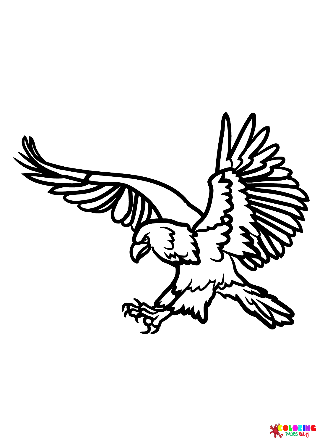 Hawks Coloring Pages Printable for Free Download