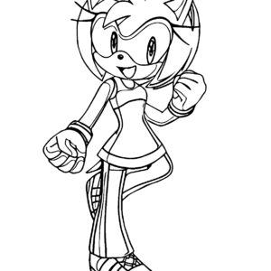 Amy Rose Bow Coloring Page - Wecoloringpage.com  Coloring books, Cartoon  coloring pages, Coloring pages