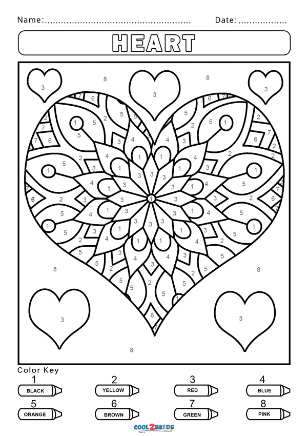 Number Lore 20 Coloring Sheets Digital Download Colouring Book 