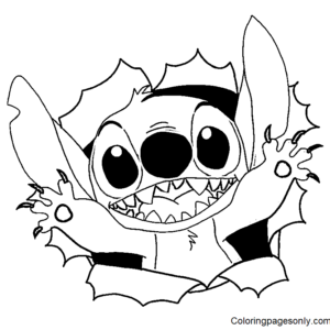Lilo & Stitch Coloring Pages Printable for Free Download