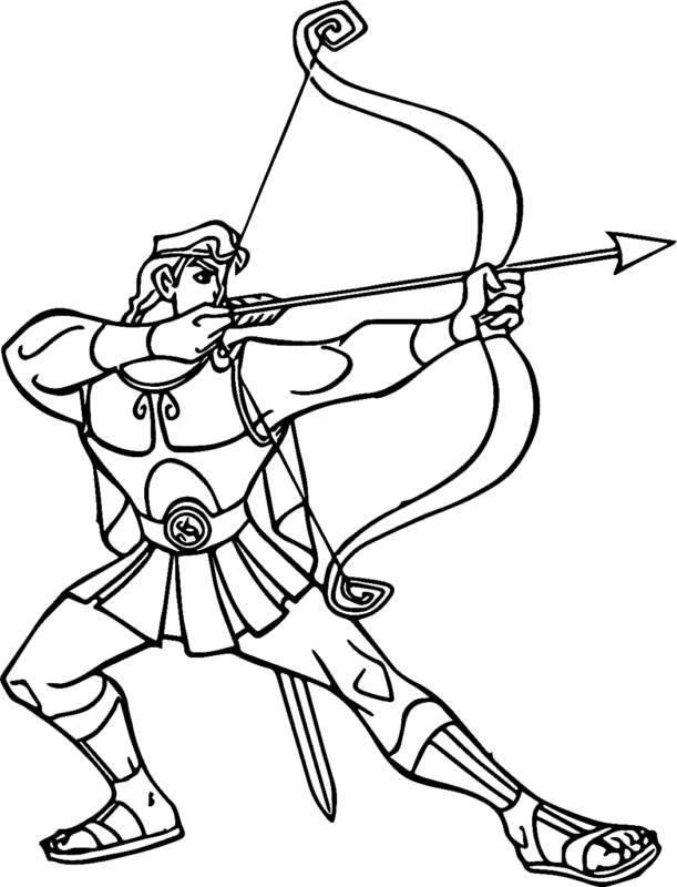 Archery Coloring Pages Printable for Free Download