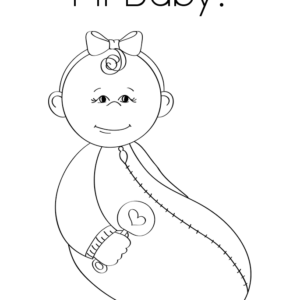 Baby Coloring Pages Printable for Free Download