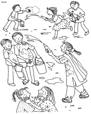 Festival Coloring Pages Printable for Free Download