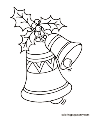 Christmas Holly Coloring Pages Printable for Free Download