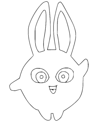 Sunny Bunnies Coloring Pages Printable for Free Download