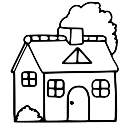 House Coloring Pages Printable for Free Download