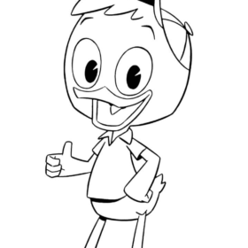 DuckTales Coloring Pages Printable for Free Download