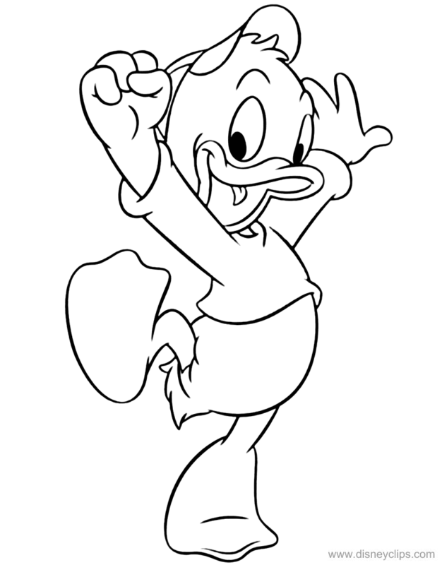 DuckTales Coloring Pages Printable for Free Download