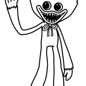Huggy Wuggy Coloring Pages - Coloring Pages For Kids And Adults in