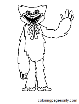 Huggy Wuggy Coloring Pages Printable for Free Download