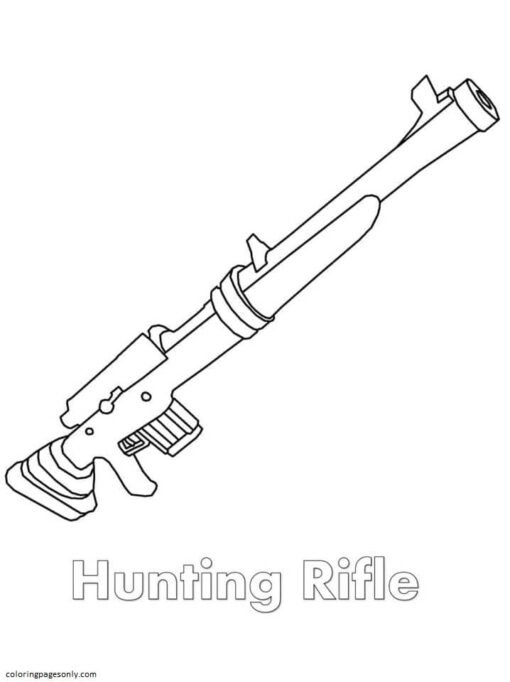 Gun Coloring Pages Printable For Free Download