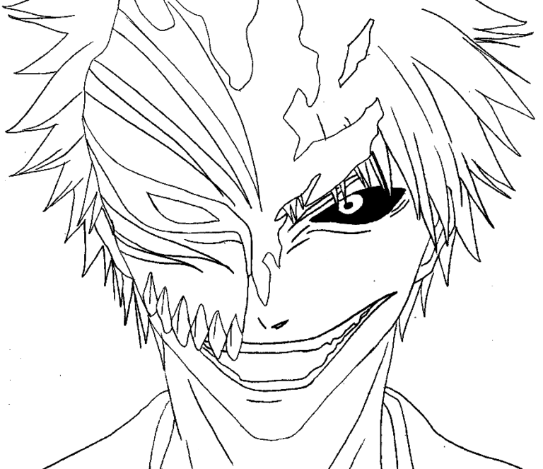 Ichigo Coloring Pages Printable for Free Download