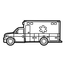 Ambulance Coloring Pages Printable for Free Download