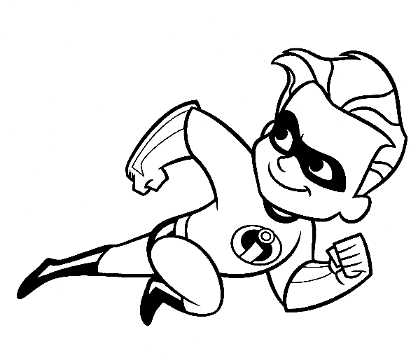 The Incredibles Coloring Pages Printable for Free Download