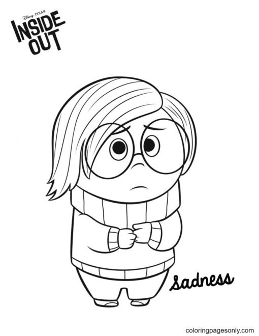 Inside Out Coloring Pages Printable for Free Download