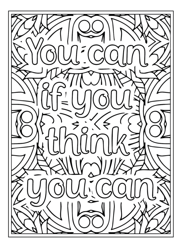 Inspirational Coloring Pages Printable for Free Download