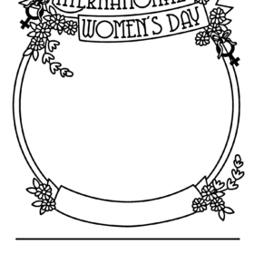 Womens day Coloring Pages Printable for Free Download