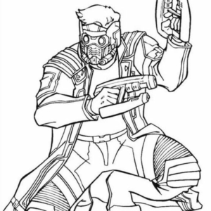 star lord coloring pages