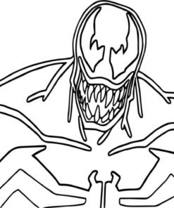 Venom Coloring Pages Printable for Free Download