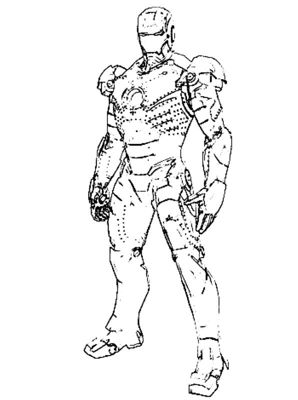 Iron man Coloring Pages Printable for Free Download