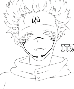 Jujutsu Kaisen Coloring Pages Printable for Free Download