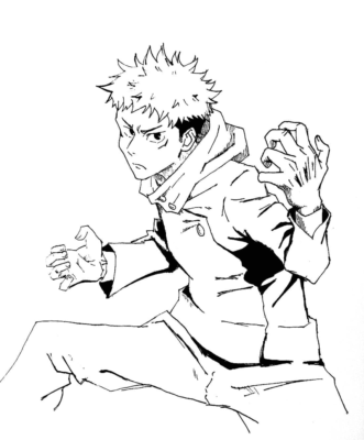 Jujutsu Kaisen Coloring Pages Printable for Free Download