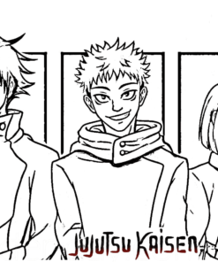 Jujutsu Kaisen Coloring Pages Printable For Free Download