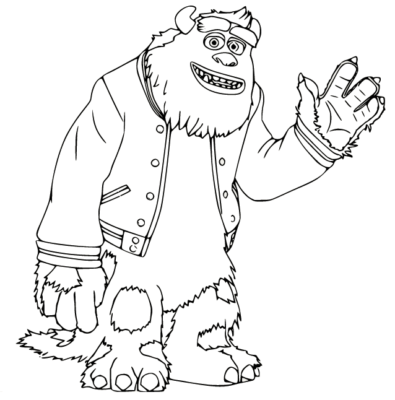 Monsters Inc Coloring Pages Printable For Free Download