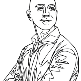 Jeff Bezos Coloring Pages Printable for Free Download