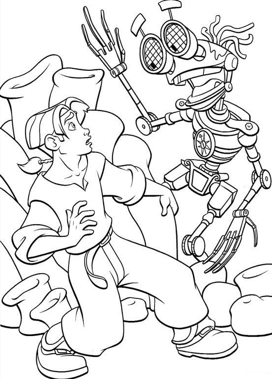 Treasure Planet Coloring Pages Printable for Free Download