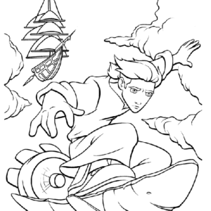 treasure planet coloring pages