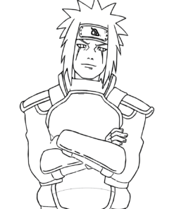 Jiraiya Coloring Pages Printable for Free Download