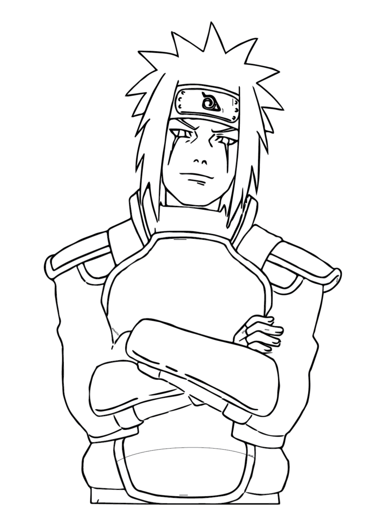 Jiraiya Coloring Pages Printable for Free Download