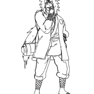 Namikaze Minato é conhecido como Yellow Flash Coloring Pages