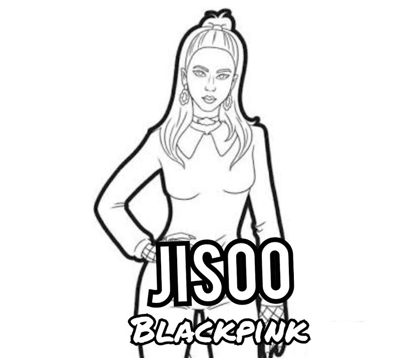 BlackPink Coloring Pages Printable For Free Download