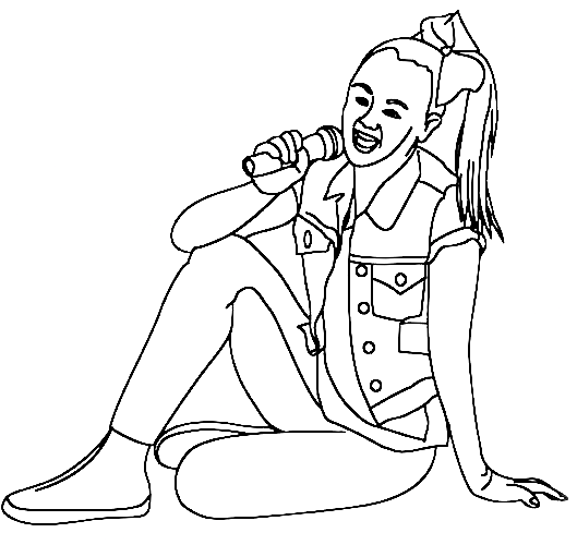 Jojo Siwa Coloring Pages Printable for Free Download