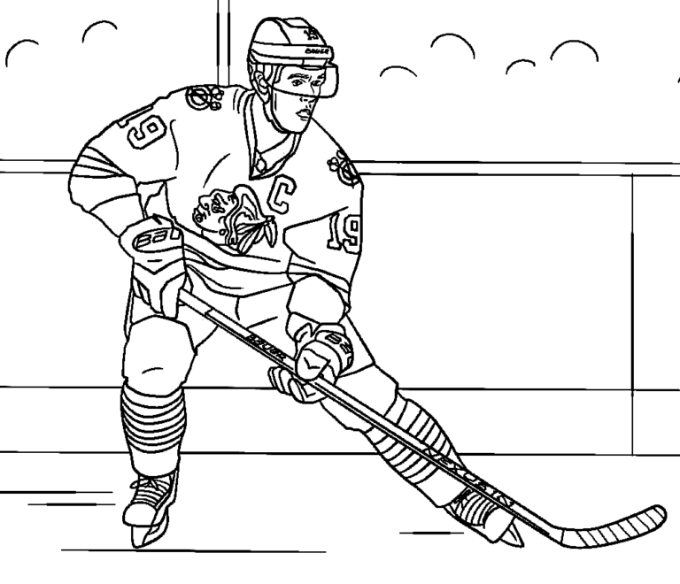 NHL Coloring Pages Printable for Free Download