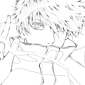 Jujutsu Kaisen Coloring Pages Printable for Free Download