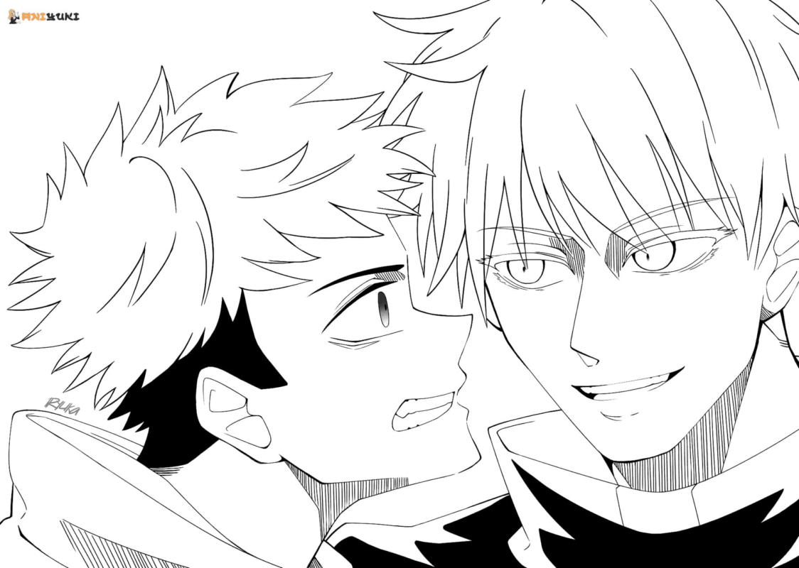 Jujutsu Kaisen Coloring Pages Printable for Free Download