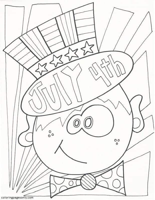 4th Of July Coloring Pages Printable for Free Download