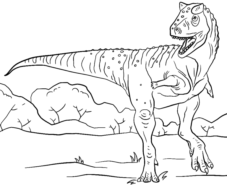 Saurischian Dinosaurs Coloring Pages Printable for Free Download