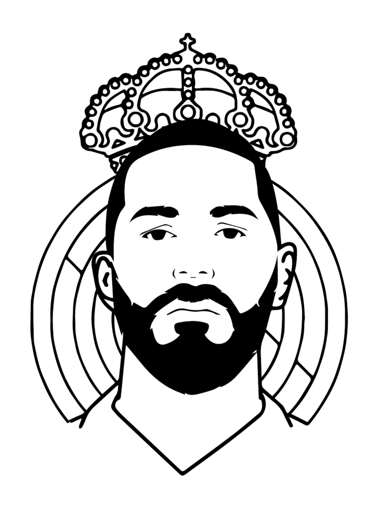 10 Fun Benzema Coloring Pages for Aspiring Artists