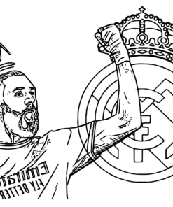 10 Fun Benzema Coloring Pages for Aspiring Artists