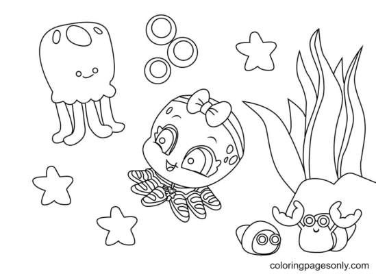 TOTS Coloring Pages Printable for Free Download