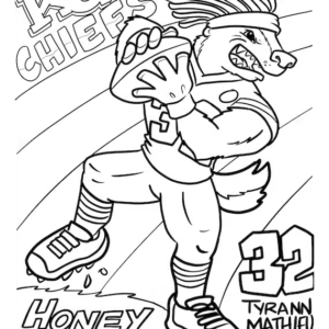 Kansas City Chiefs Coloring Pages Printable for Free Download