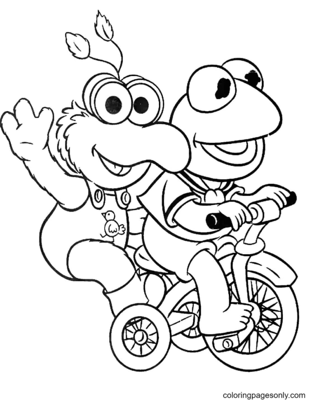 Muppet Babies Coloring Pages Printable for Free Download