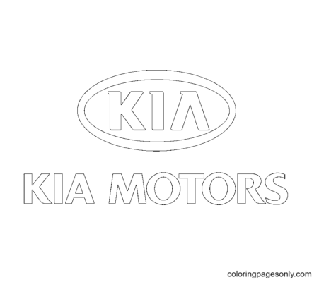 Car Logo Coloring Pages Printable for Free Download