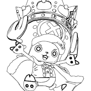 Tony Tony Chopper Coloring Pages Printable for Free Download