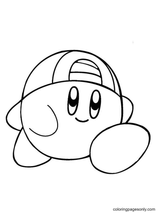 Kirby Coloring Pages Printable for Free Download