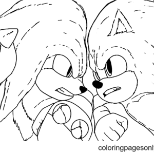 Sonic para Colorir 12  Coloring pages, Hedgehog colors, Cat coloring page